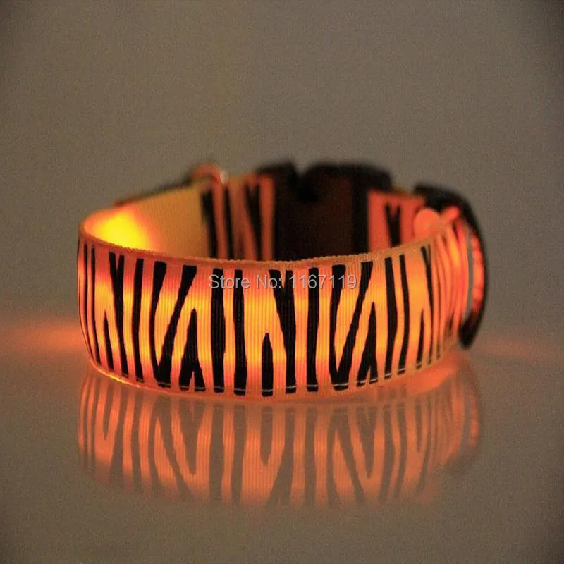 Новый светящийся нейлоновый собачий светодиодный ошейник для питомцев | Дом и