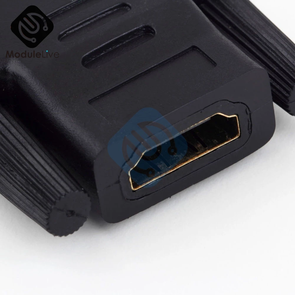Кабель-преобразователь DVI 24 + 1 на гнездо 1080P для монитора проектора HDTV с золотым
