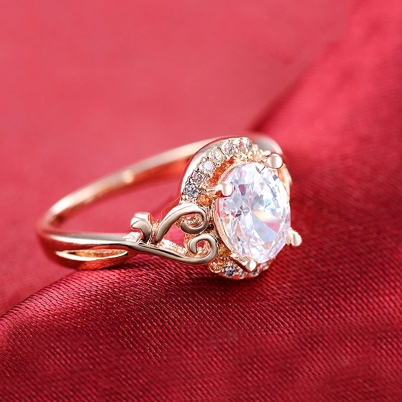 Модные ювелирные изделия Cincin Wanita вечерние Обручальные кольца для женщин