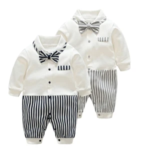 Комбинезон YiErYing для мальчиков, хлопковый, с длинным рукавом, весна-осень, 2018