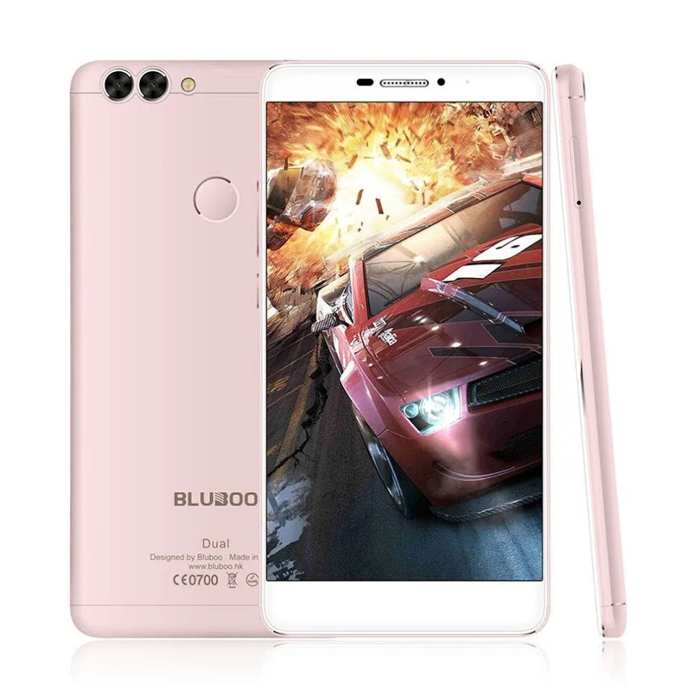 Оригинальный мобильный телефон bluboo Dual 5 дюймов 4G Android 6 0 MTK67637T 4 ядра 2 ГБ