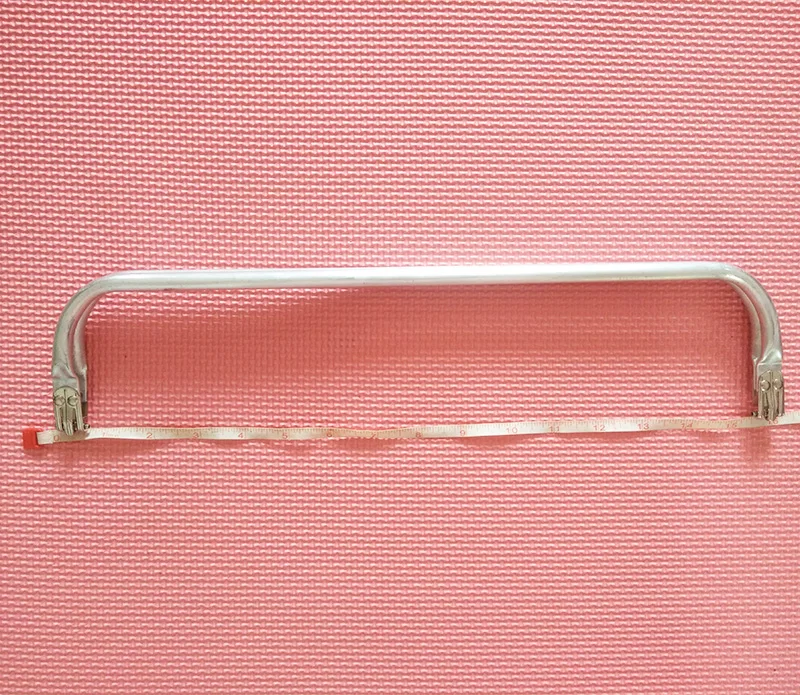 16 дюймовые трубчатые Пружинные Алюминиевые прямоугольные рамки для кошелька