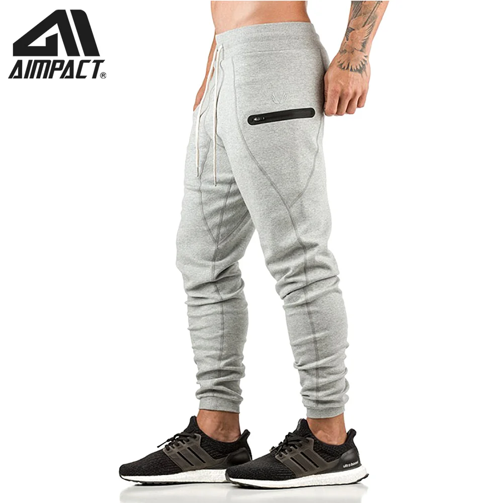

Aimpact Gymi Fitness Pants for Men Bodybuilding Workout Training Joggers Sweatpants Male Sporty Running Tracksuit Trouser AM5206