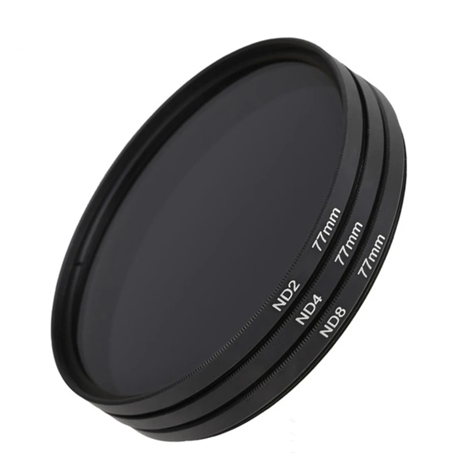 52 мм ND2 4 8 фильтр нейтральной плотности Объектив для Nikon Sony Fuji Pentax Canon EOS M M1 M2 M3 M5 M6 M10
