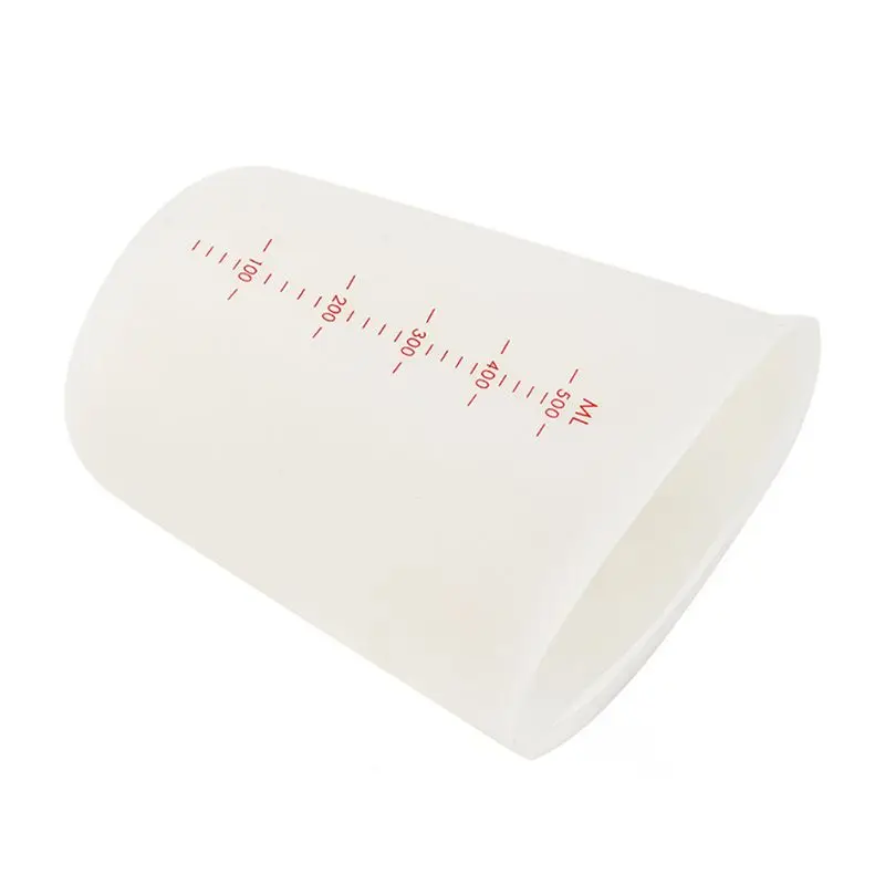 

2Pcs 250ML 500ML Flexible Silicone Measuring Cup Cook Bakers Resin Jewelry Tools resin molds jewelry accessory