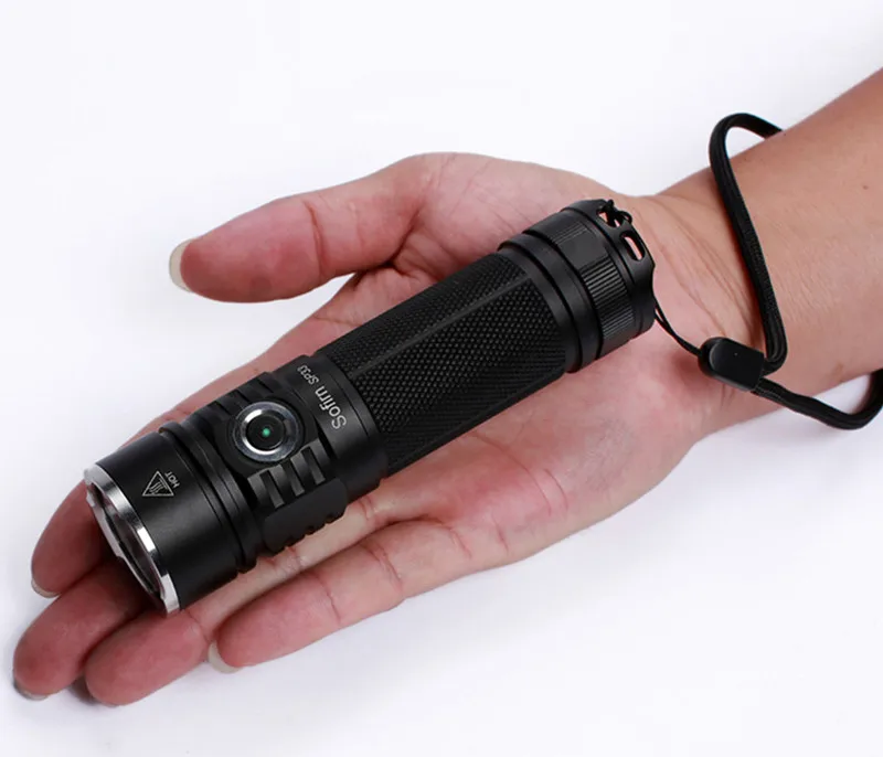Sofirn SP33 светодиодный вспышка светильник Мощность Фул фонарь 2500lm IPX8 26650 18650 CREE XHP50.2 светильник светодиодный Портативный лампа Мощность индикатор светодиодный налобный фонарь