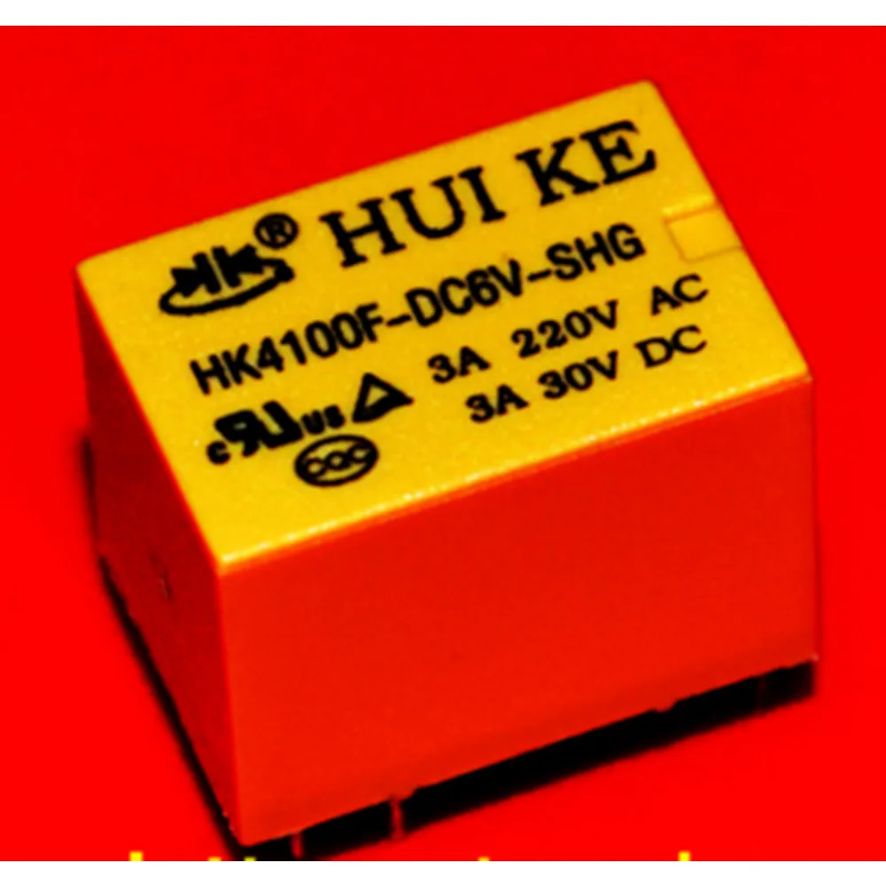 

wholesale 10pcs/lot relay HK4100F-DC6V-SHG