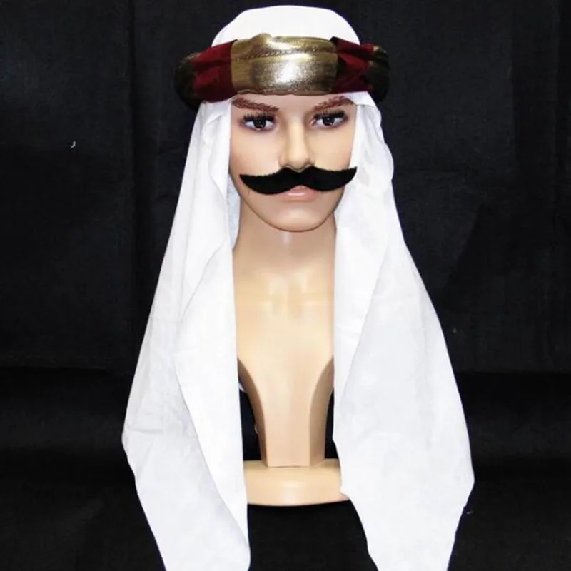 Fun Arab Head Scarf Boy Girl Prince Hat Cosplay Performance Props Party Hats Carnival Dress Up Decor Halloween|Аксессуары для