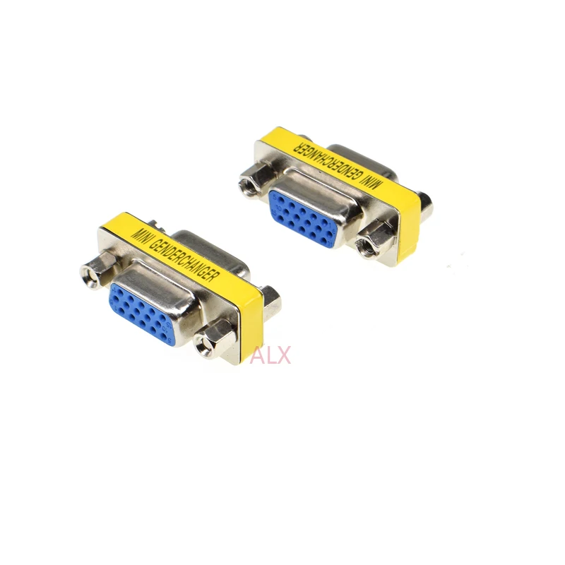5 шт. VGA SVGA DB15 15pin гнездовой разъем 15p мини адаптер для смены пола | Обустройство