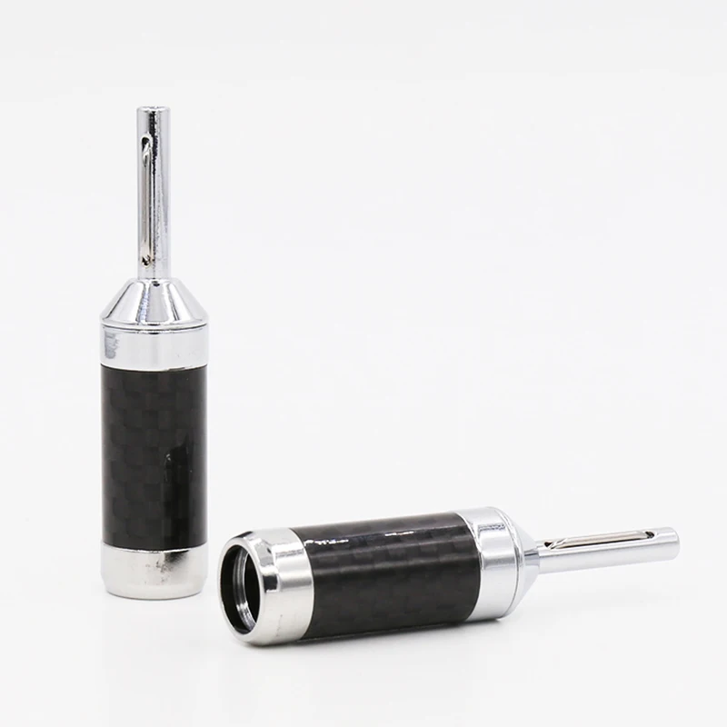 VB004 углеродное волокно с родиевым покрытием штепсельная вилка типа банан Звук Hi Fi