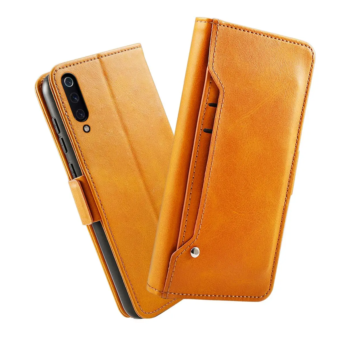 Для Xiaomi mi 9 SE чехол в стиле ретро из искусственной кожи съемный флип Стенд