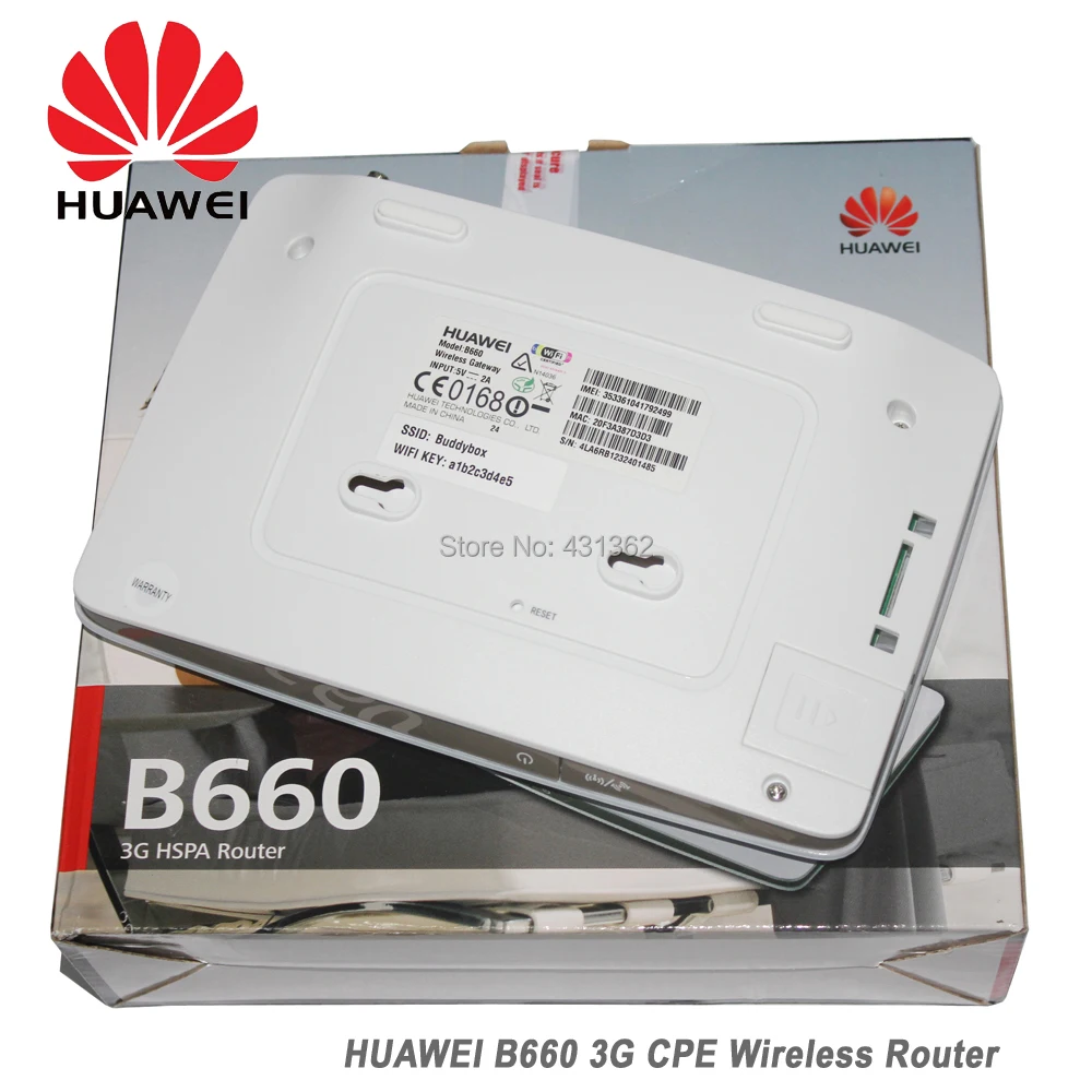 Оригинальный разблокированный Huawei B660 3G Лучший Wi Fi роутер 2017 со слотом для Sim карты