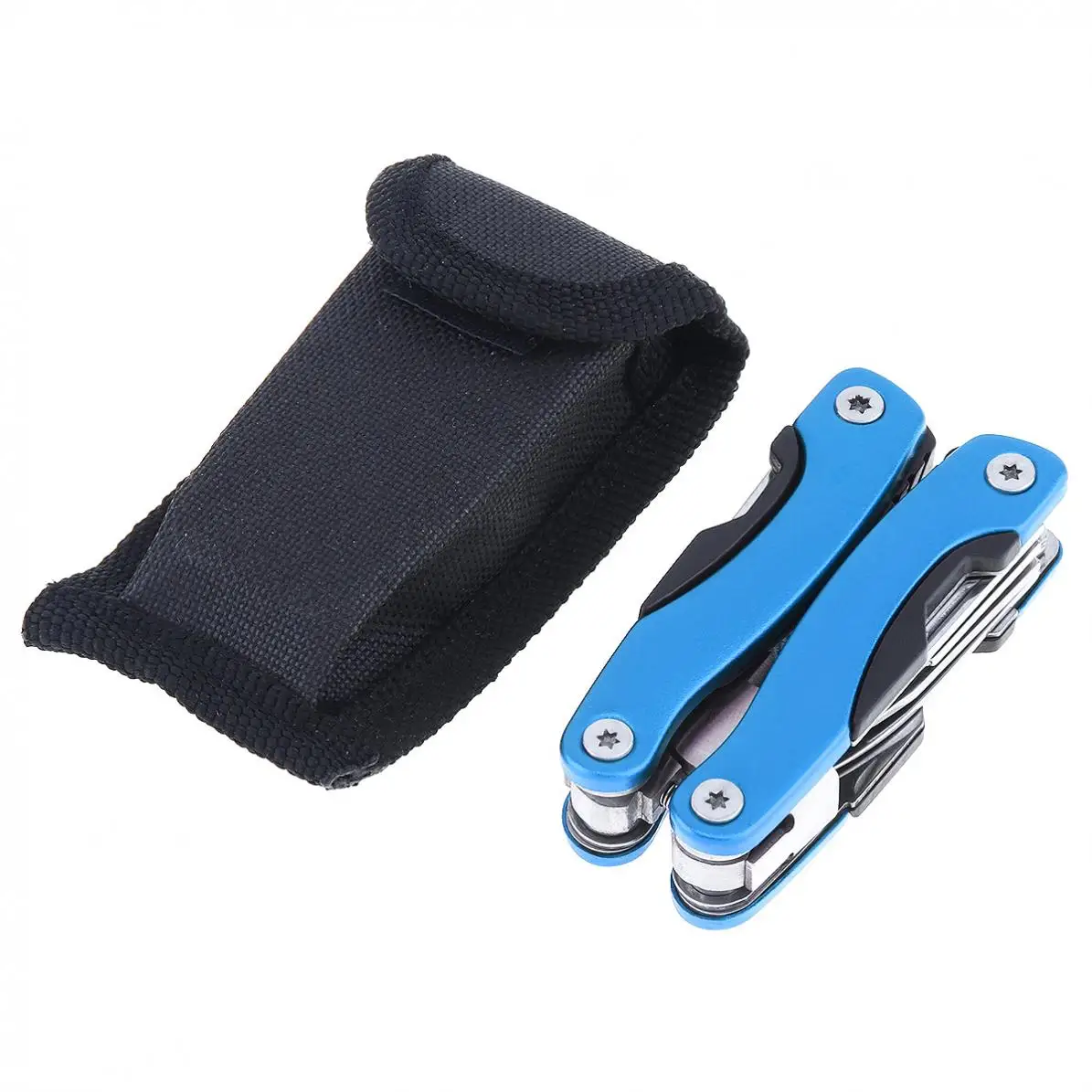 Mini Multifunction Accessories External-type Pliers Tool with Hand Polished Surface Treatment and Nylon Bag for Camping Outdoors |