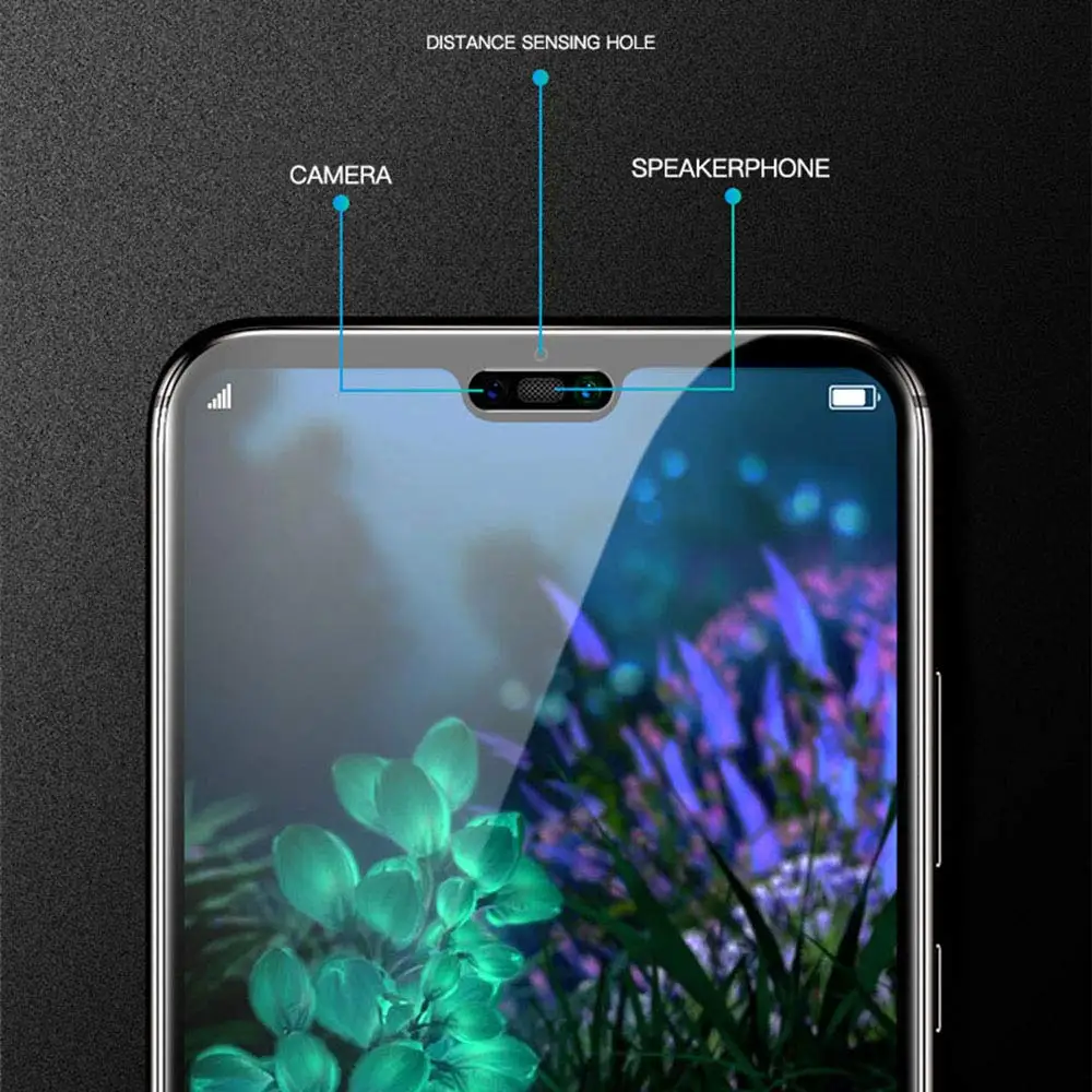 2 Pack 9D Full Cover Tempered glass For Huawei Mate 20 Pro P20 P30 Lite P smart 2019 Protector Glass huawei 10 | Мобильные телефоны