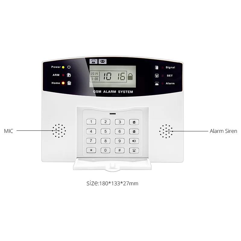 Fuers DP500 Домашняя безопасность Беспроводная GSM сигнализация Система Android iPhone SMS