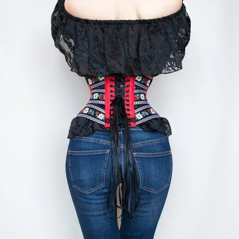 Пикантное нижнее белье корсет для похудения талии и плотной шнуровки | Женская