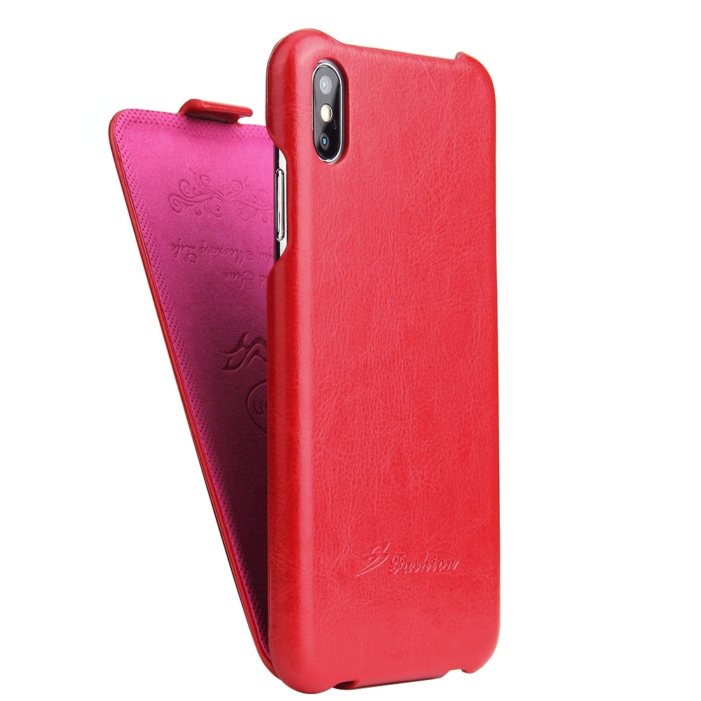 Вертикальный кожаный чехол-книжка чехол для Apple iphone X XS XR XS Max мобильный телефон Fundas Coque для iphone XS Max XR XS 10 шт