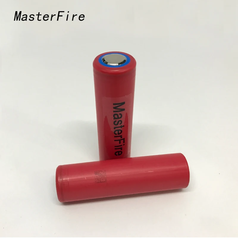 

MasterFire 2pcs/lot Genuine Battery For SANYO 18650 NCR18650GA 3.7V 3500mAh Rechargeable Lithium Batteries Cell 10A Discharge