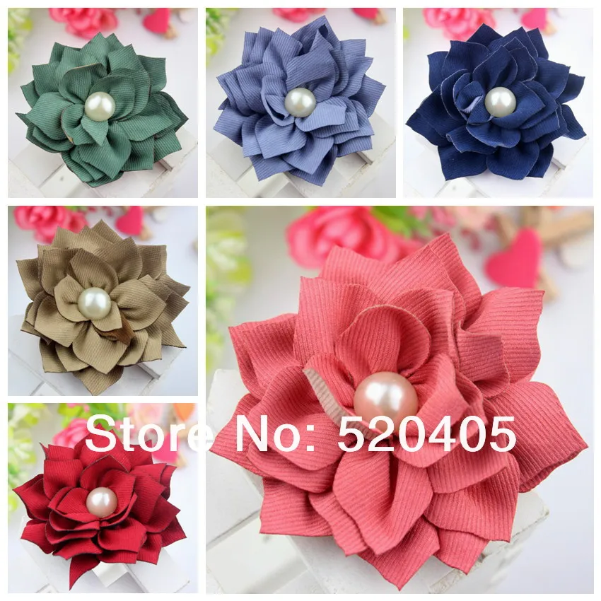 Модные новые корейские цветы для ленты волос цветочные аксессуары с жемчугом