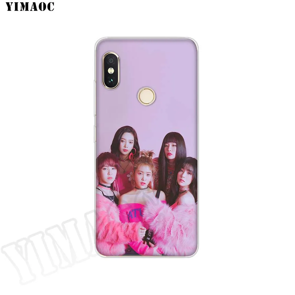 YIMAOC красный бархатный Мягкий силиконовый чехол для POCOPHONE F1 Xiaomi Redmi Note 6 7 Pro 6A Mi 8 Lite