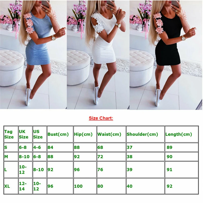 Сексуальное женское платье летние платья мини с 3D цветами сексуальные вечернее