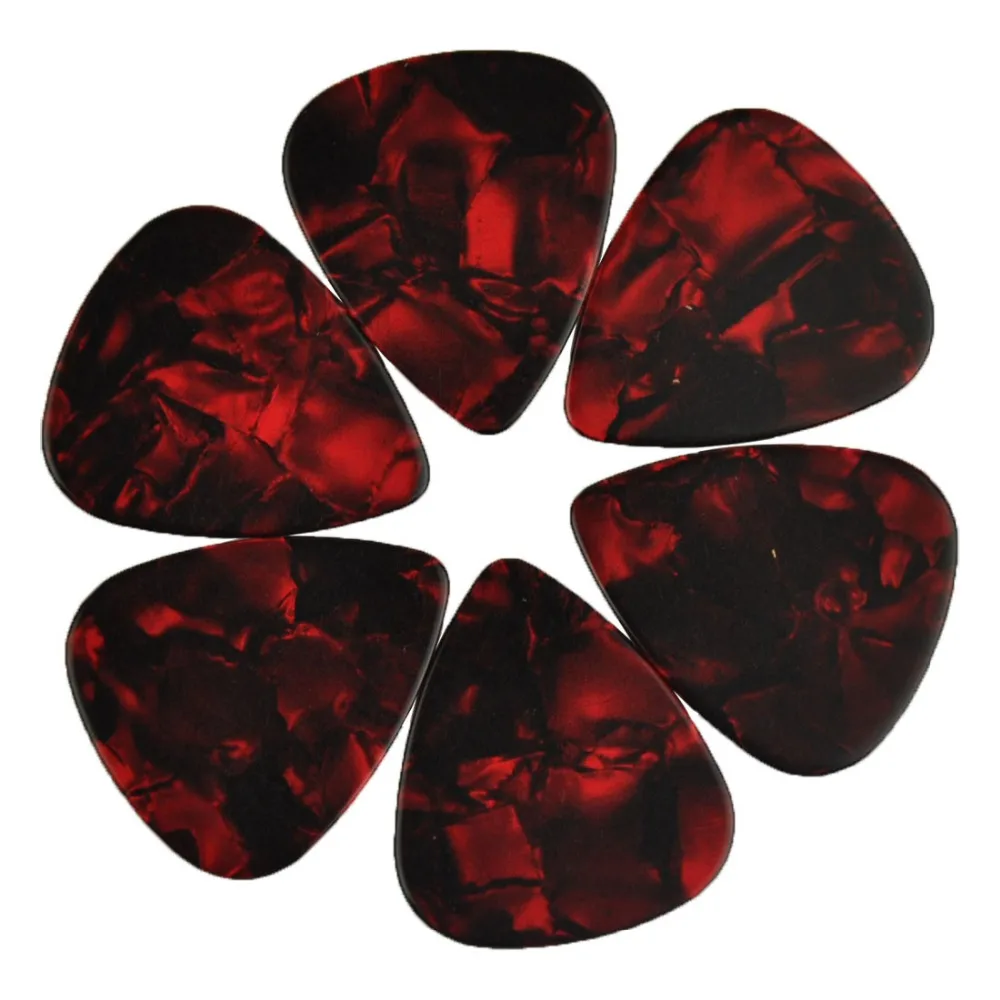 Lots of 100 pcs New Blank Medium 0.71mm Guitar Picks Plectrums Assorted colors