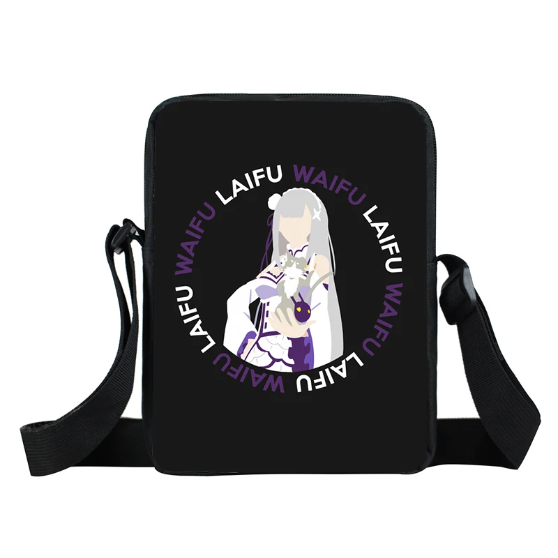 xkbsugoi11 Sugoi Senpai аниме Waifu новая Персонализированная сумка-мессенджер с принтом женская мужская сумка Детская маленькая сумка через плечо - Цвет: xkbsugoi11