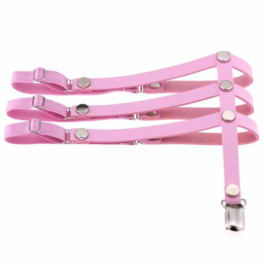 Девушки Харадзюку панк готика подвязка Пояс Косплей сексуальный пояс с