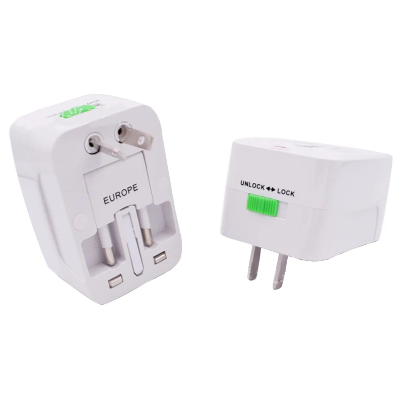 1Pcs Plug Universal Travel Adaptor Abroad Conversion Socket Global Transformation Multifunction Adapter EU US AU UK | Инструменты