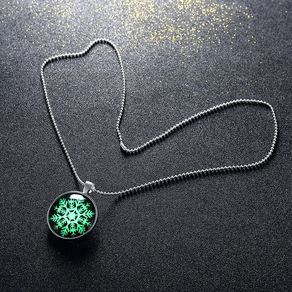 100 шт. оптовая продажа Рождество ювелирные изделия панк Винтаж светящийся камень