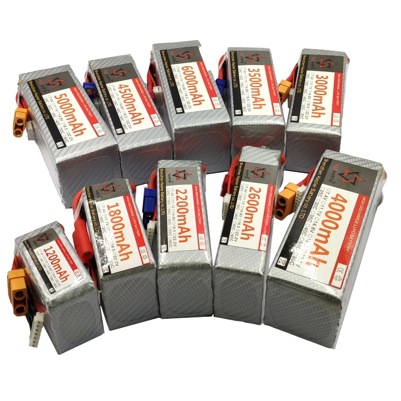 22 2 V 6S 1300 1800 2200 2600 3000 3500 3800 5000 6000 мА/ч 25C 35C 60C с силикатной гелевой Батарея для