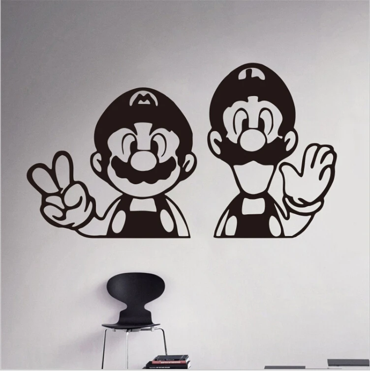 Ipiggy 2017 Бесплатная доставка Новая коробка Super Mario винил домашняя Декорация