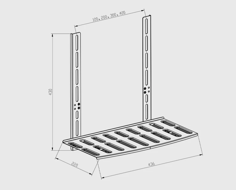 Основной Кронштейн для ТВ приставки Keypunch Top Box кронштейн цифрового настенное