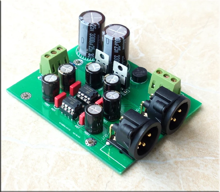 

DRV134PA Dual Channel Single-Ended Balance Board