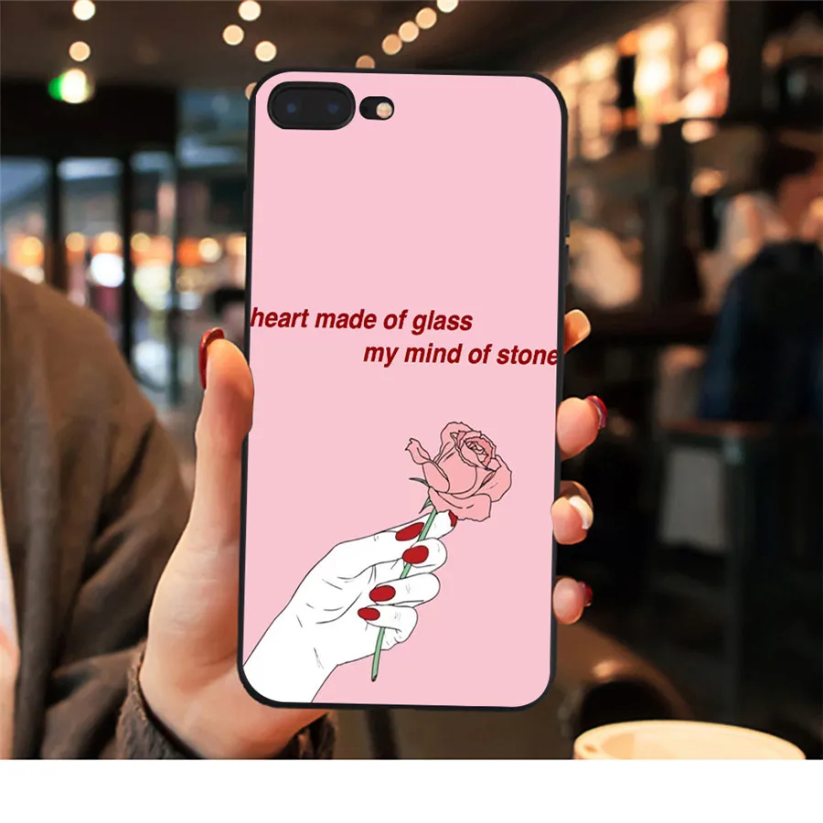 20136 Billie eilish логотип Чехол для телефона для iphone X XR XS Max 8 7 6s Plus billie eilish Мягкий силиконовый чехол для iphone X XS чехол для телефона s - Цвет: 20136