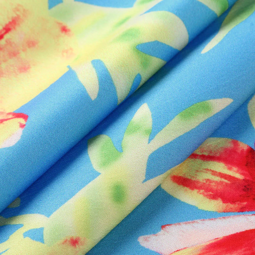 Женское длинное платье без рукавов с цветочным принтом и открытой спиной для