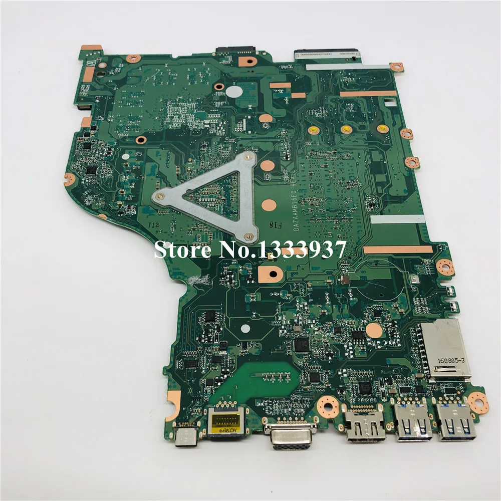 DAZAAMB16E0 I3 7100U SR2ZW материнская плата для ноутбука Acer Aspire E5 575 575G 575TG F5 573 774G ZAA X32