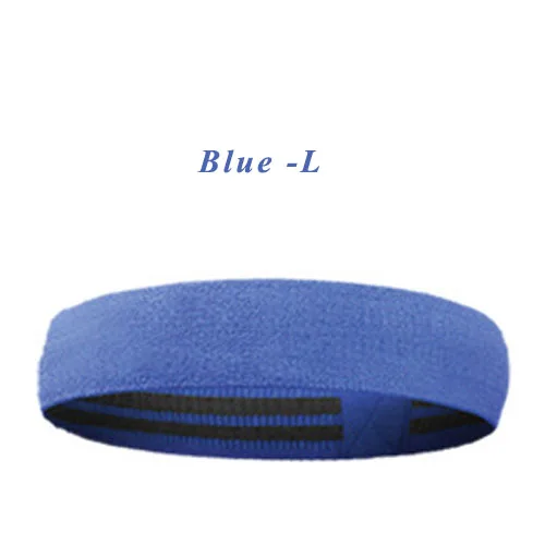 Blue-L Бедер лента-эспандер упражнения лента-трофей для ног и Анальная пробка, активировать ягодицы и бедра, Йога, тренировки, Фитнес - Цвет: Blue-L