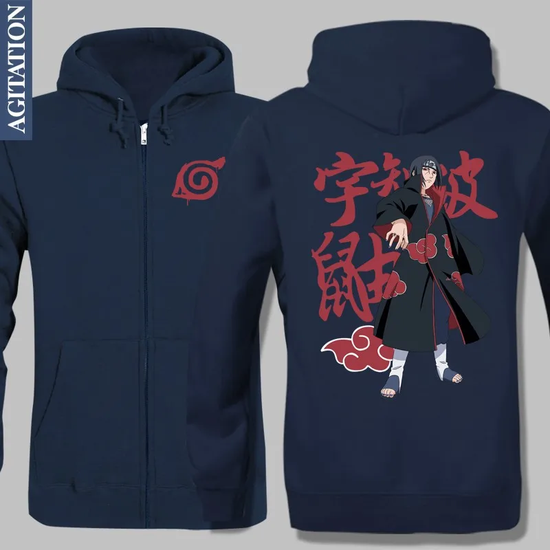 Новая зимняя флисовая куртка теплая Толстовки Аниме Пользовательские Дизайн