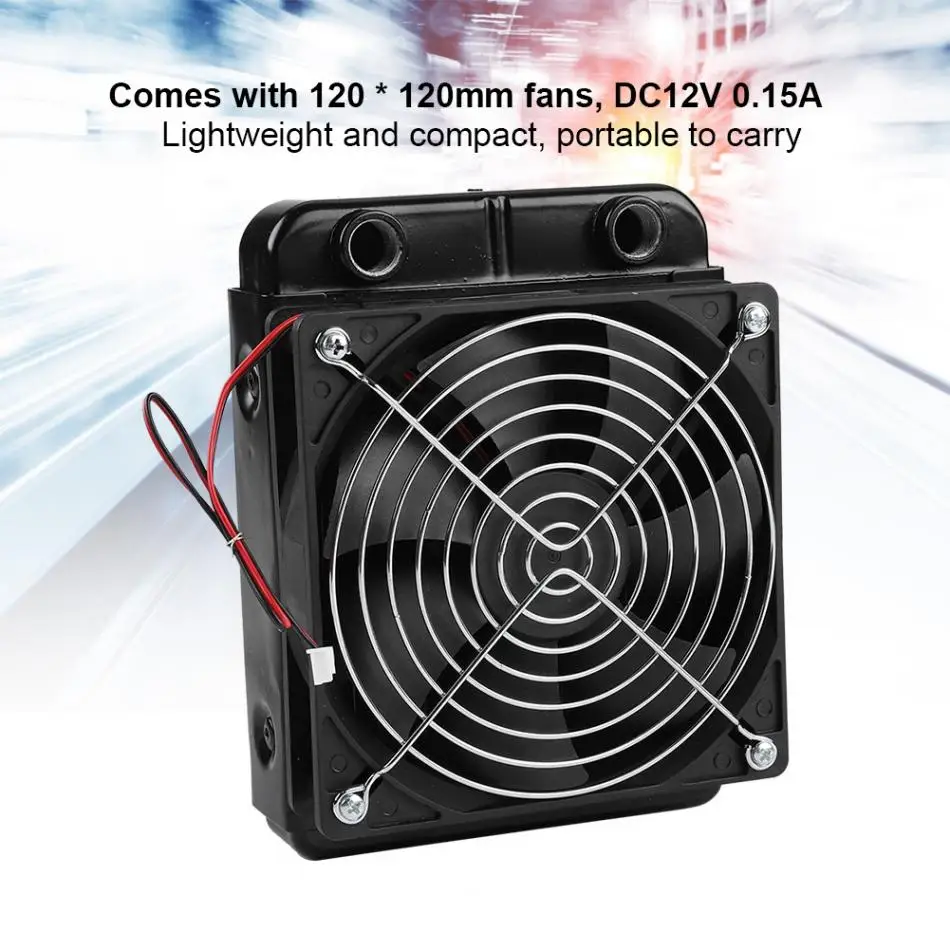 120 мм 360 мм 18tubes компьютер PC cpu водяного охлаждения радиатора G1/4 нить теплового ряда вентилятор 18 Tubes система водяного охлаждения
