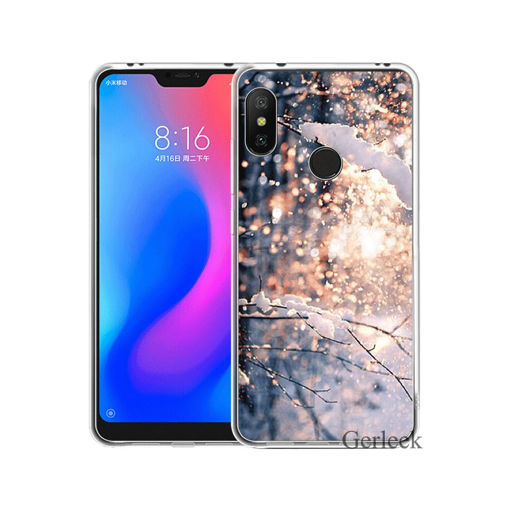 Чехол для телефона Desxz снежный зимний пейзаж Redmi 3 3S 4 4A 4X5 5A 6 7 Go GoA S2 Pro Prime Plus |