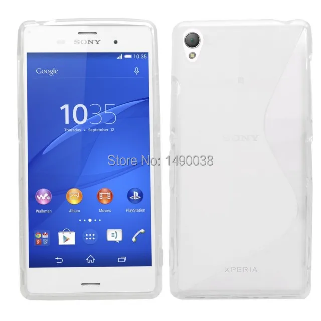 Горячая s линия гибкий мягкий гелевый ТПУ силиконовый тонкий чехол для Sony Xperia Z3