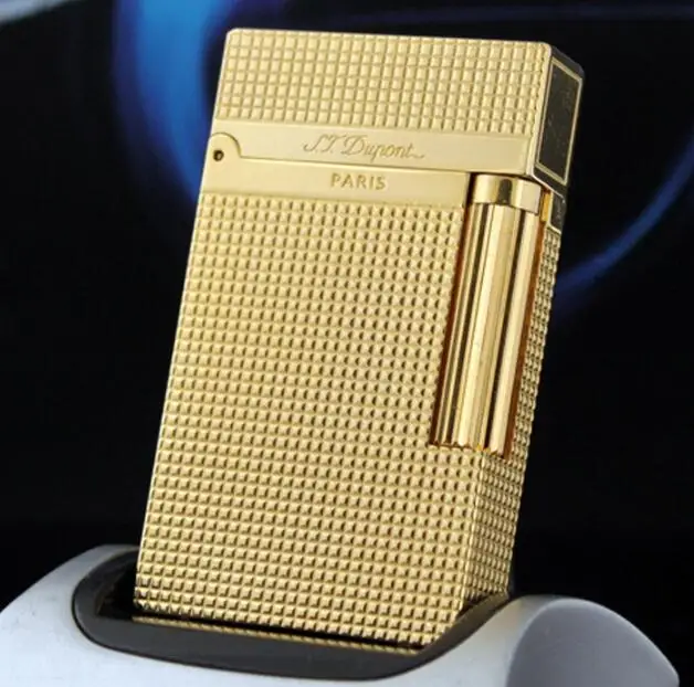 Бесплатная доставка Зажигалки STDupont яркий звук серебряная проволока|lighters free