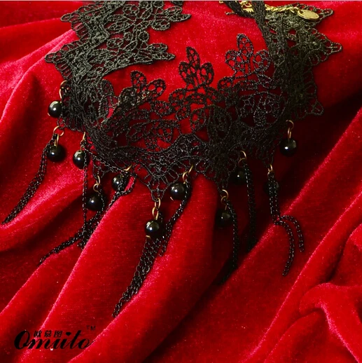2014 new fashion ladies short gothic handmade retro steam Ban Ke Leisi flower collar necklace jewelry sales wholesale. | Украшения и