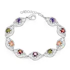 Женский браслет для помолвки, модный браслет с серебряным покрытием, новый дизайн, гиперболе