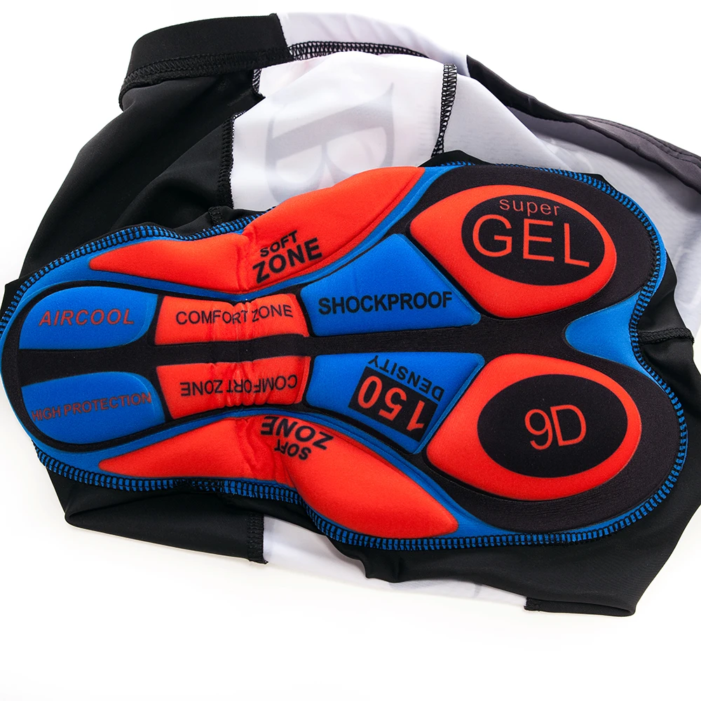 Новинка 2018 профессиональные велосипедные шорты с подкладкой из 9D мужские 3D