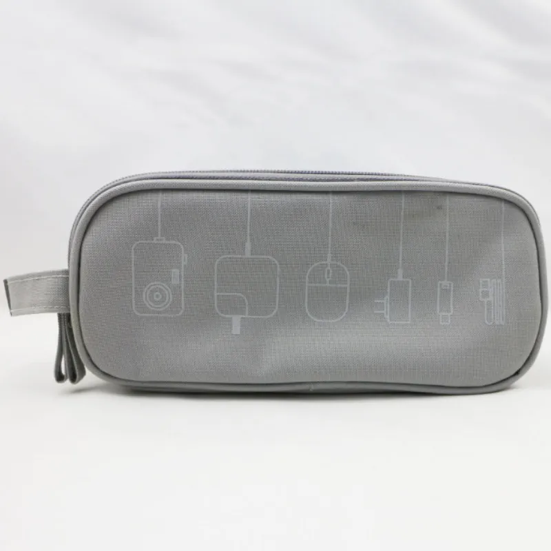 Многофункциональная деловая сумка для путешествий с usb-кабелем, сумка для хранения электроники, сумка-Органайзер на молнии для цифрового гаджета