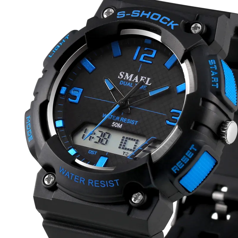 Часы мужские модные повседневные в стиле милитари SMAEL 1539C|trend fashion|trending stylestrend men |