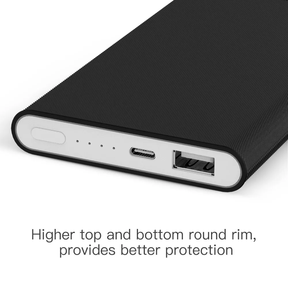 Силиконовый защитный чехол для Xiaomi 10000mAh Power Bank | Электроника
