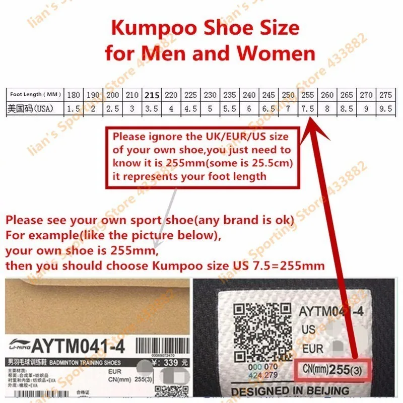 Kumpoo/спортивная обувь для бадминтона мужчин и женщин легкие мягкие